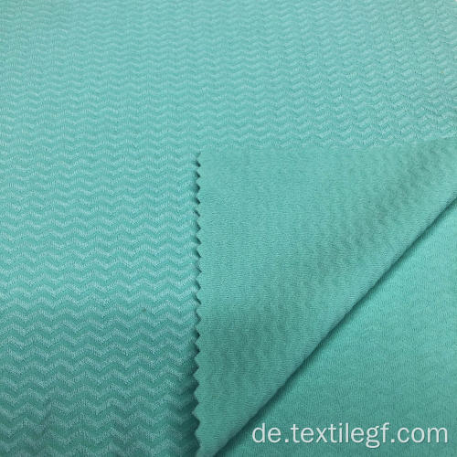 Jacquard Polyester und Spandex Stoff